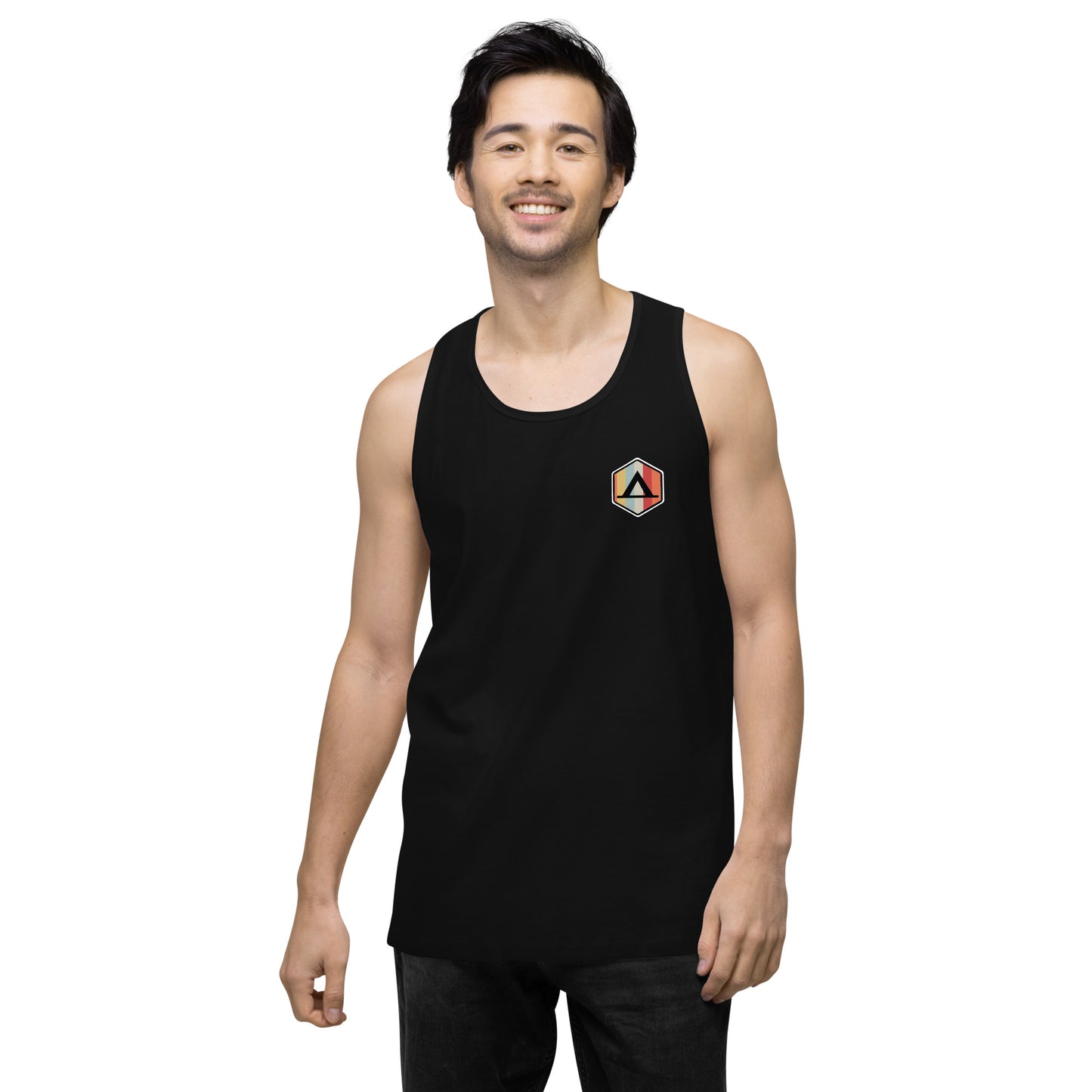 AdventureSum Retro Logo Men’s premium tank top