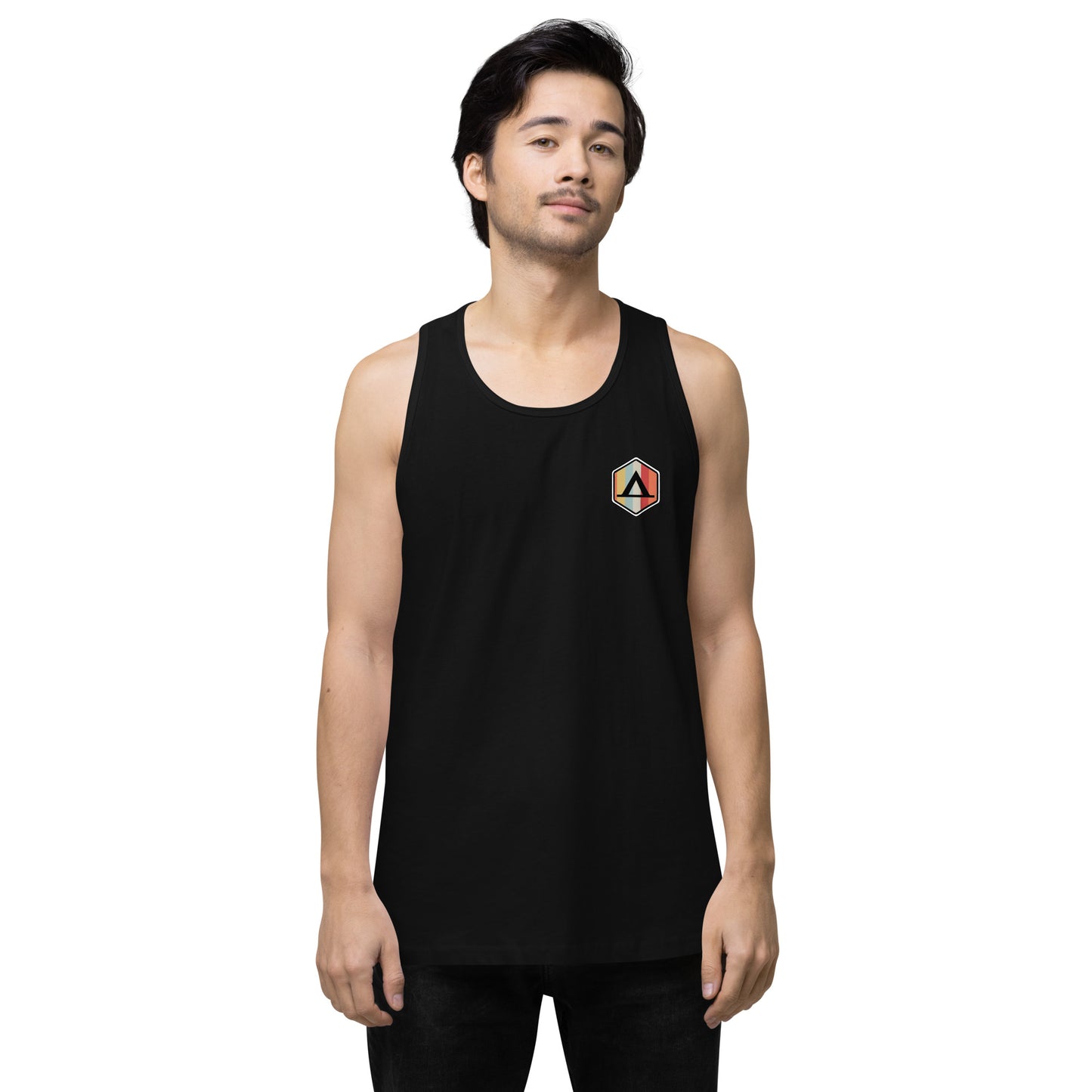 AdventureSum Retro Logo Men’s premium tank top