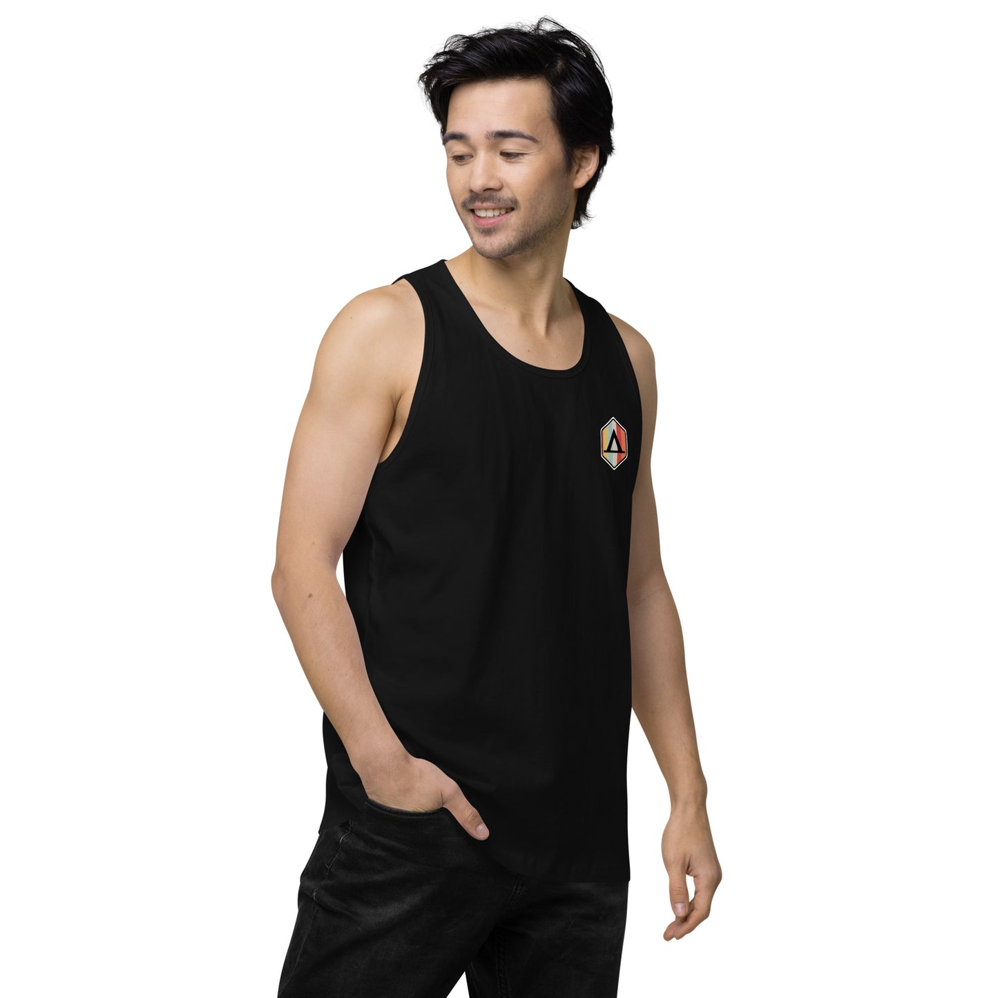 AdventureSum Retro Logo Men’s premium tank top