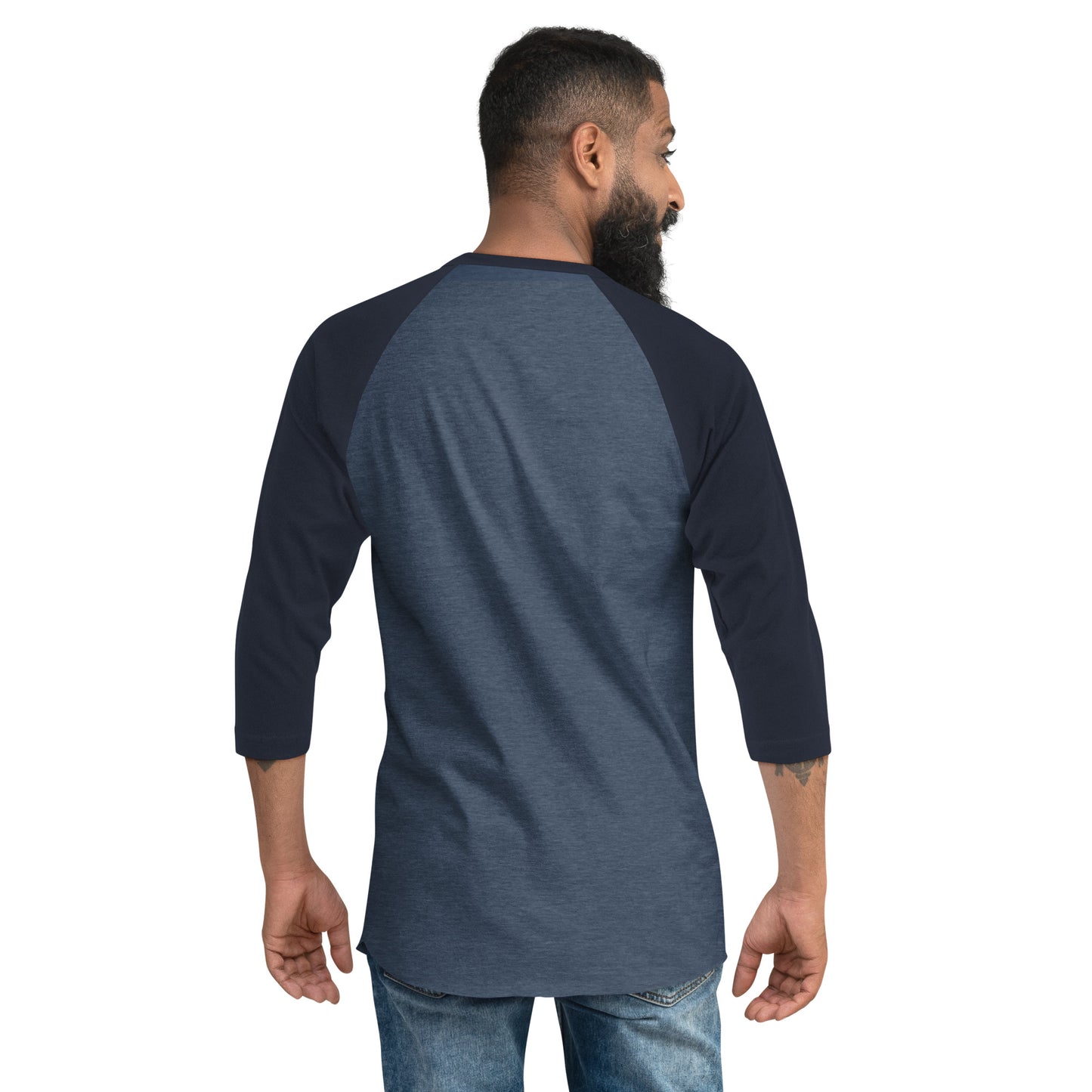 Retro Vibes Climbing 3/4 sleeve raglan shirt
